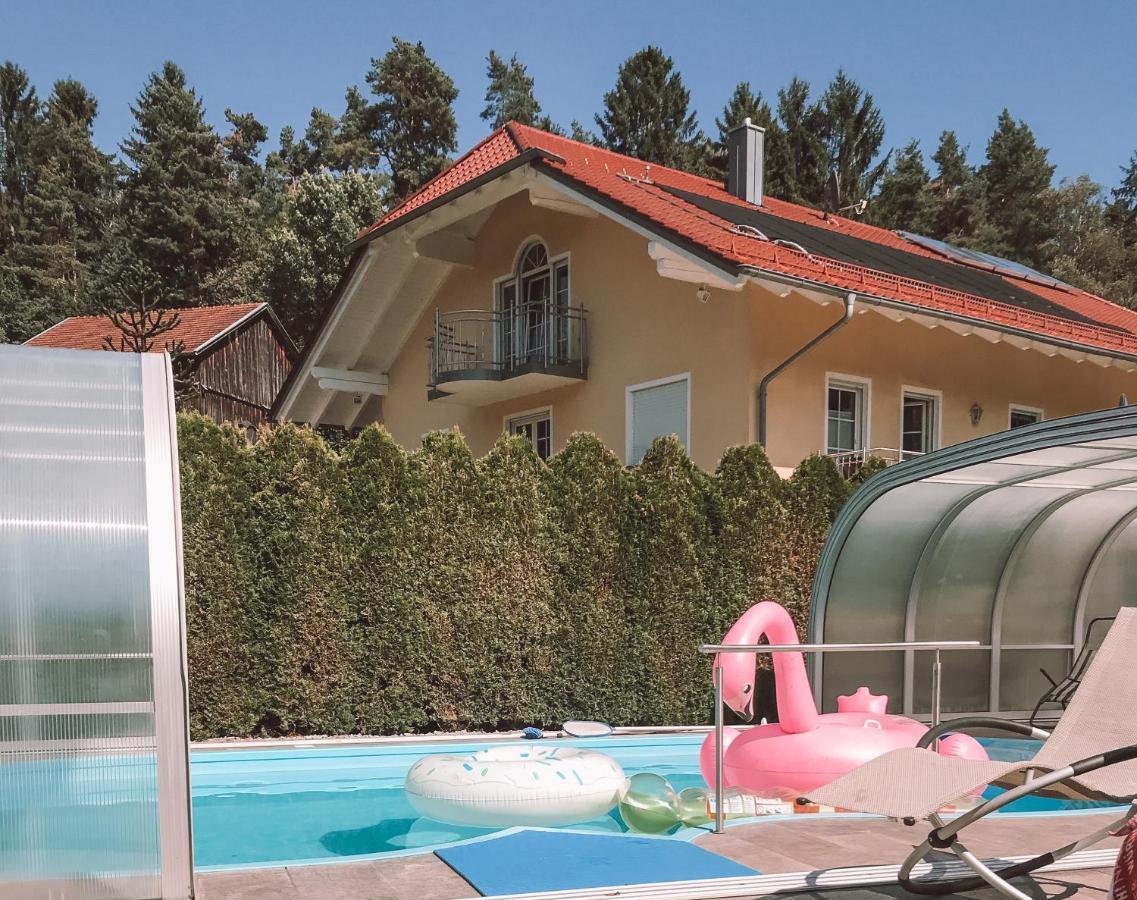 Appartamento Panorama-Residenz, Mit Pool Kötzting Esterno foto